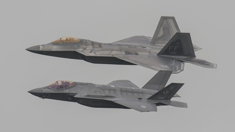 Lockheed Martin F-22 Raptor and F-35 Lightning II