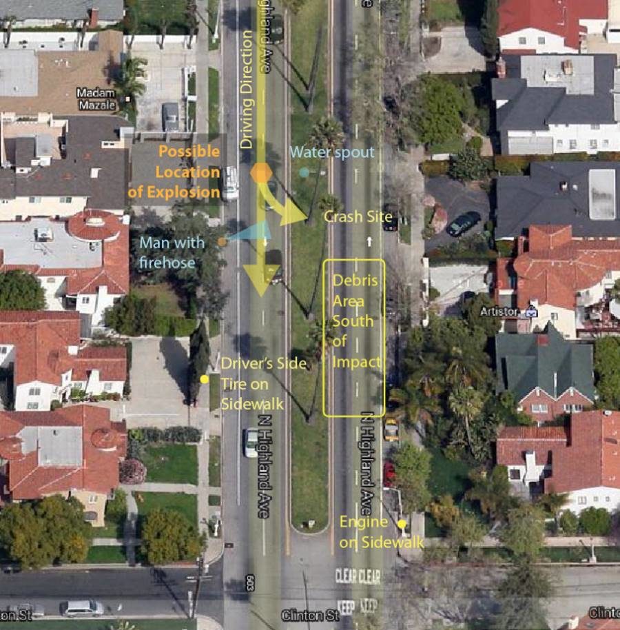 Click to enlarge michael hastings car crash