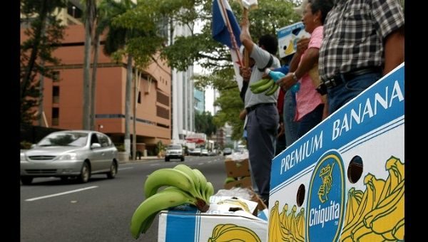 Panama protest against Chiquita