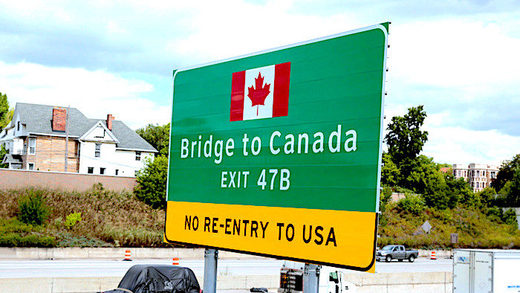 BridgeCanada sign
