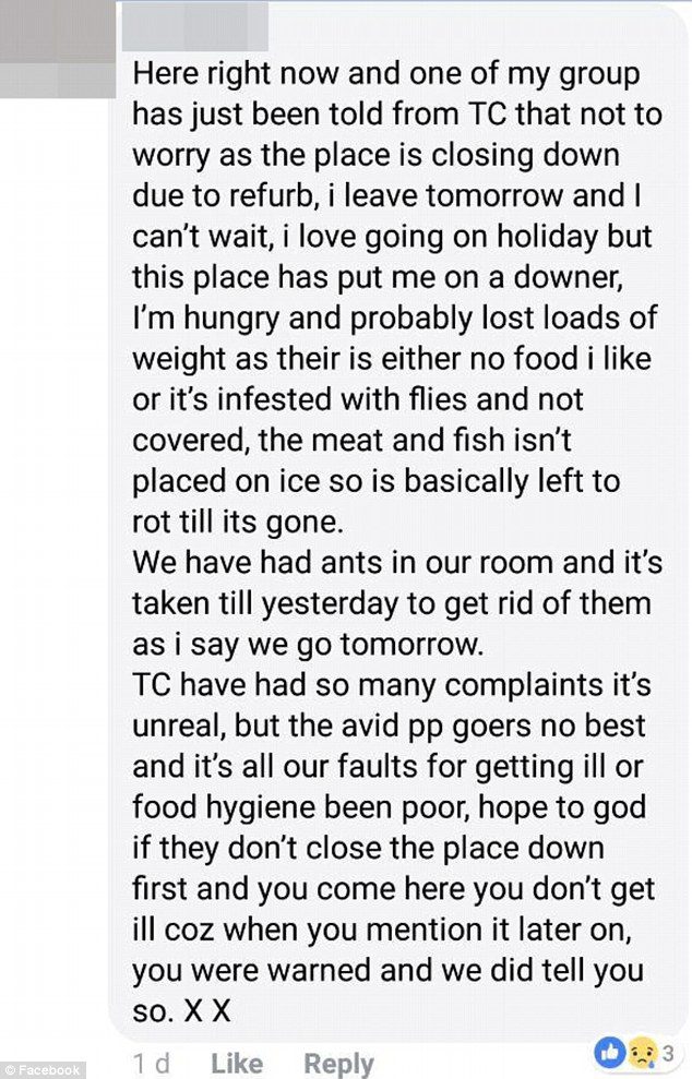 Playa Pesquero complaint