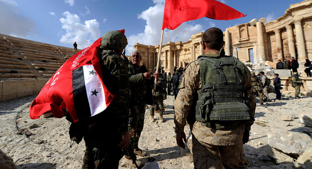Palmyra Syria liberation