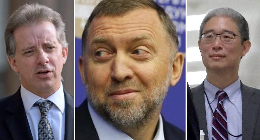 Click to enlarge Steele, Oleg Deripaska and Ohr