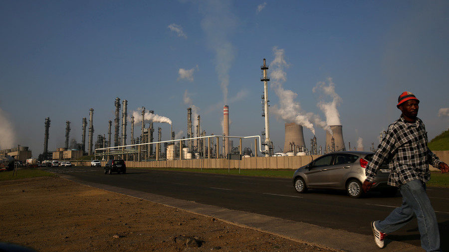 Click to enlarge Sasol plant