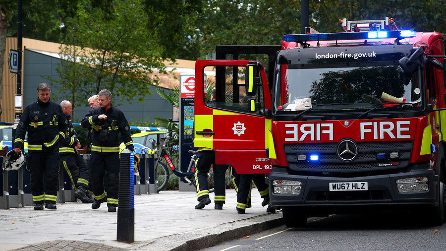 Click to enlarge Firefighters