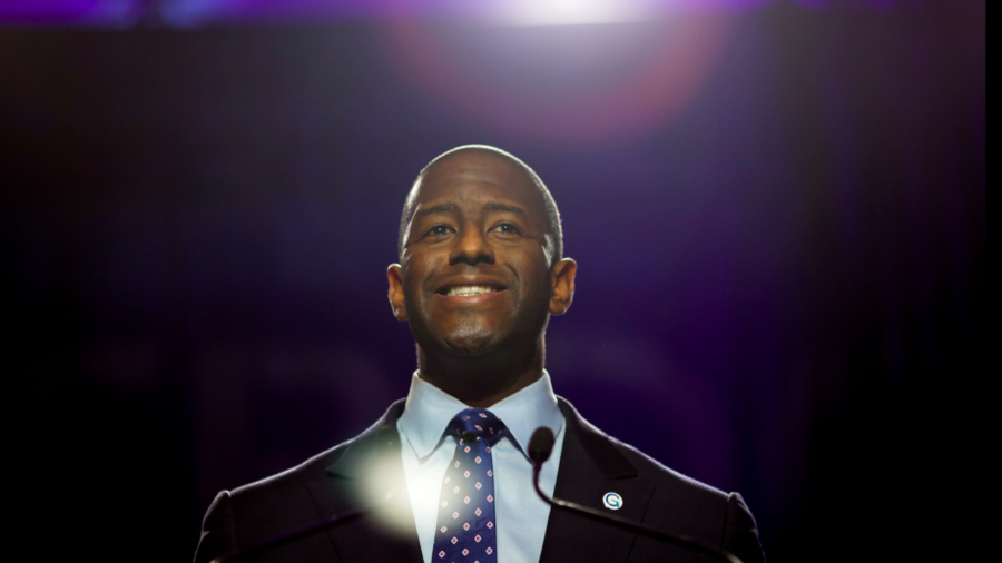 Click to enlarge Andrew Gillum