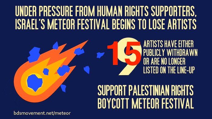 Click to enlarge Artists boycott
