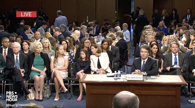 Click to enlarge Kavanaugh hearing