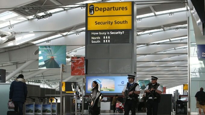 Click to enlarge Heathrow airport