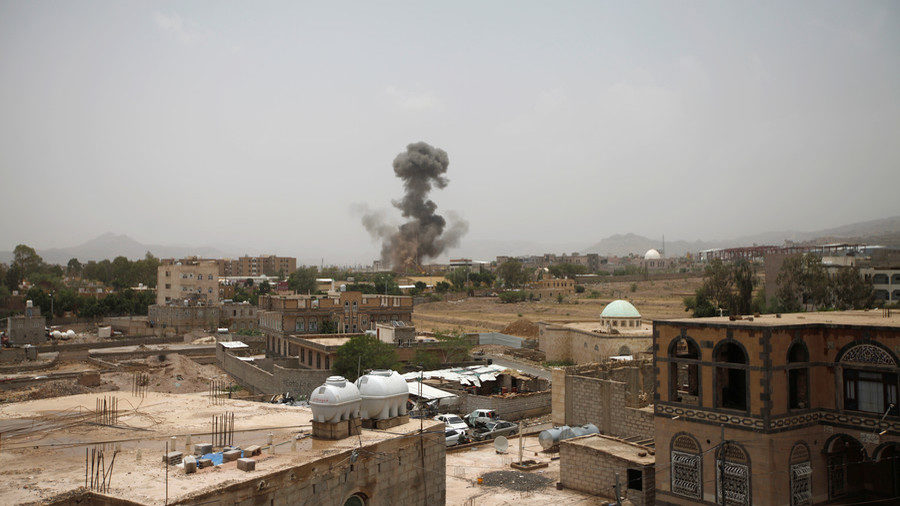 airstrike in Sanaa