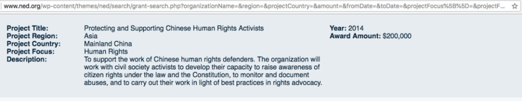 Click to enlarge Network of Chinese Human Rights Defenders