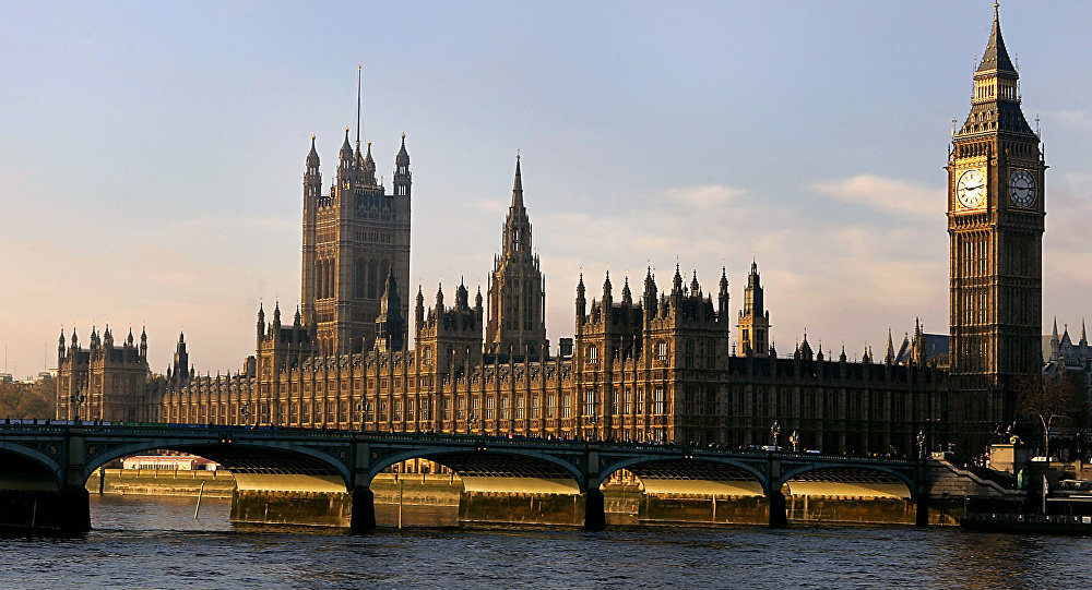 Click to enlarge Britain parliament building