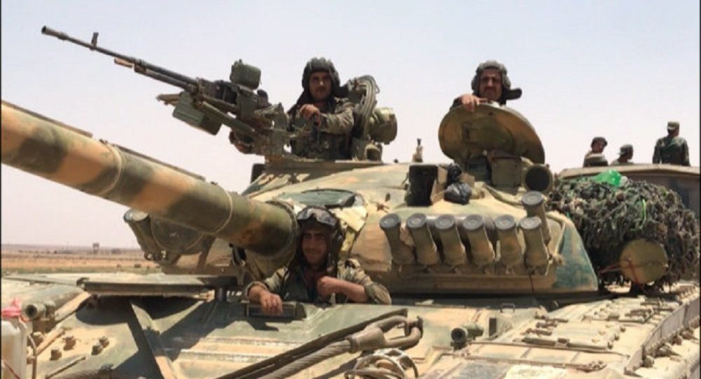 Click to enlarge The Syrian Army in Daraa Province