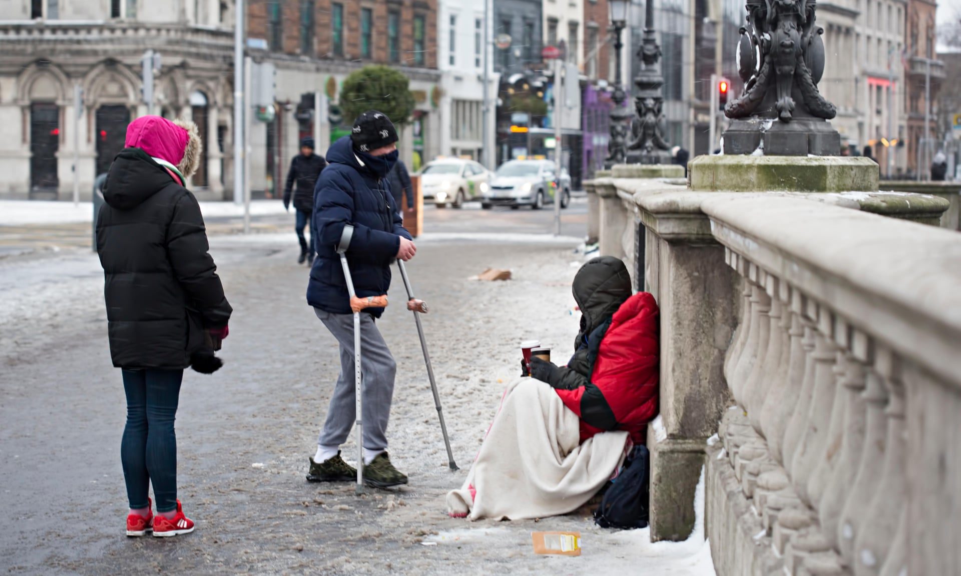 homeless people Dublin