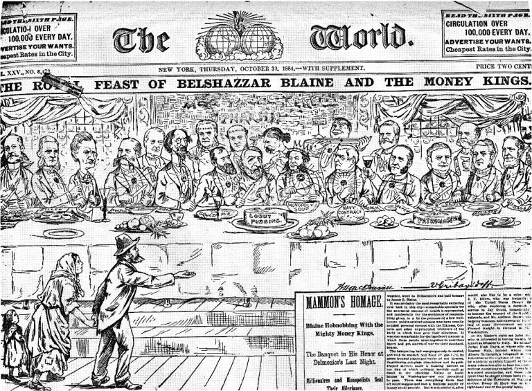 Click to enlarge plutocracy money kings cartoon