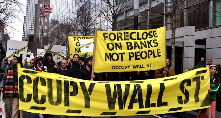 Click to enlarge Occupy Wall Street protest