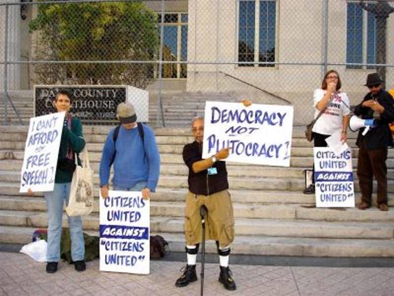 Click to enlarge citizens united protest