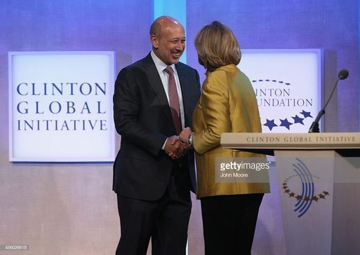 Click to enlarge Lloyd Blankfein clinton foundation