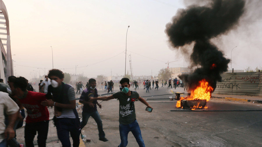 Click to enlarge iraqi protesters