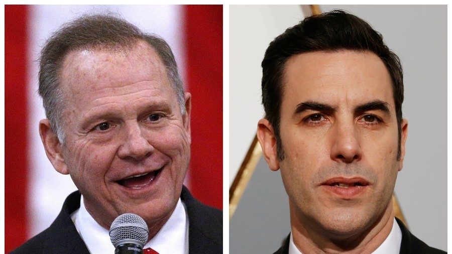 Click to enlarge roy moore and borat