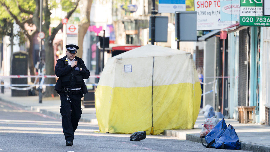 Click to enlarge london crime scene