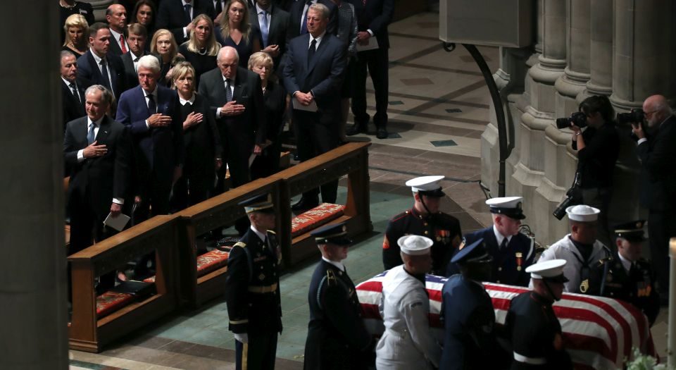 mccain funeral