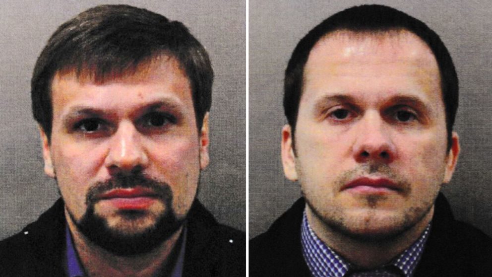 Alexander Petrov and Ruslan Boshirov