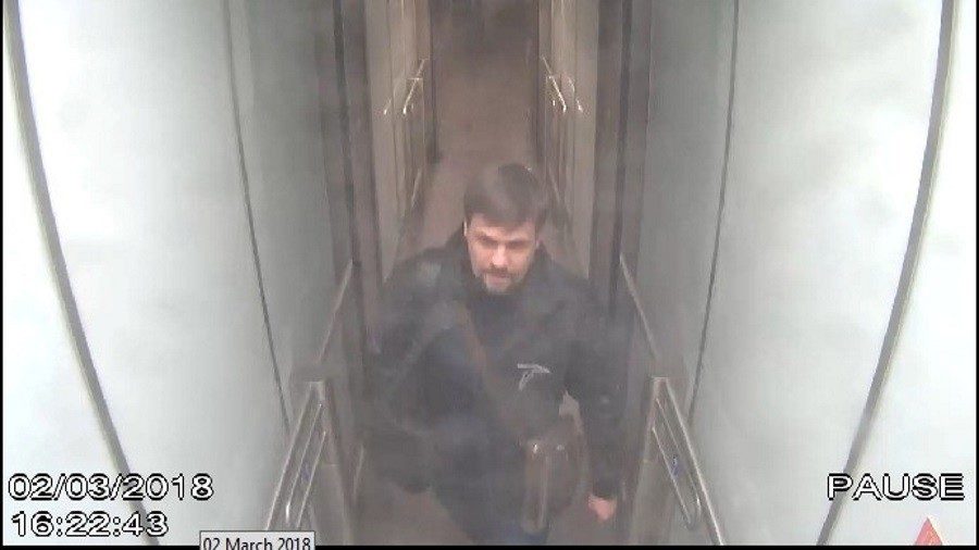 Ruslan Boshirov on Gatwick CCTV
