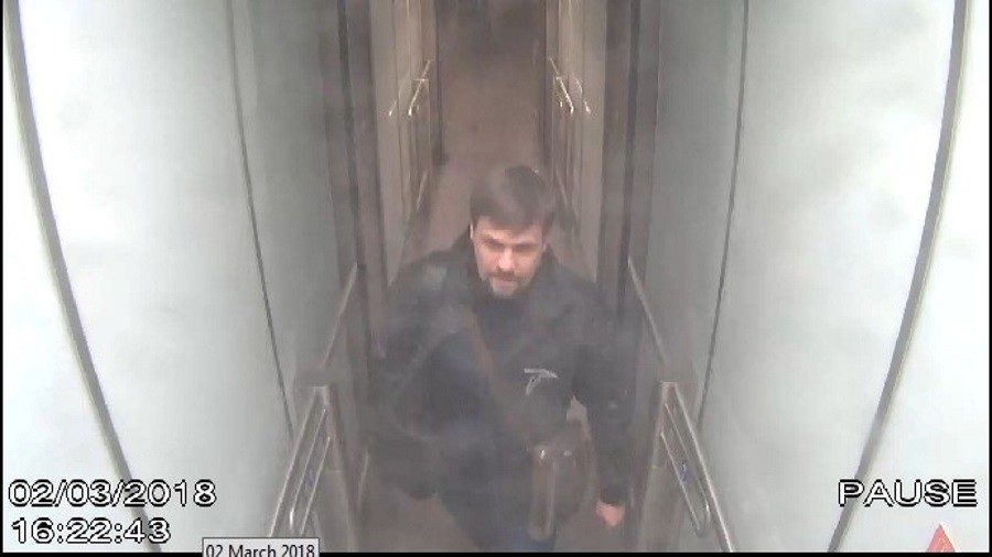 Click to enlarge Ruslan Boshirov on Gatwick CCTV