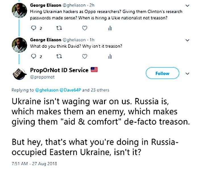 Click to enlarge Why isn't it treason tweet