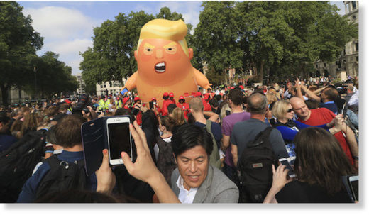 Click to enlarge Trump balloon