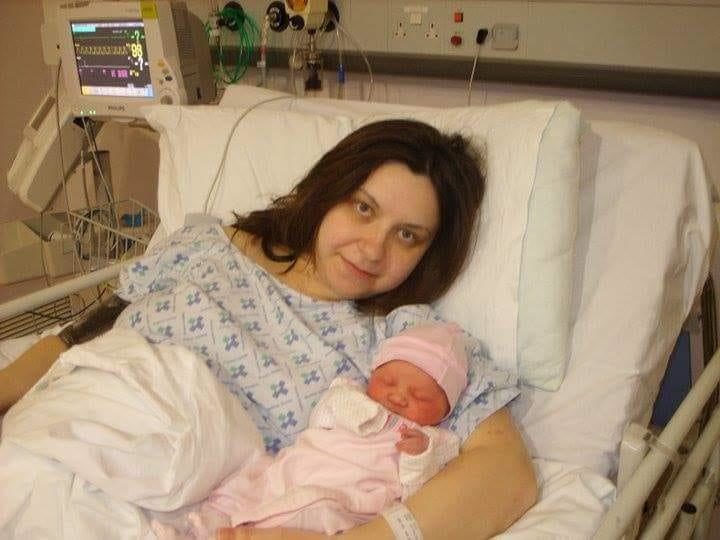 Jill with baby Alyssa