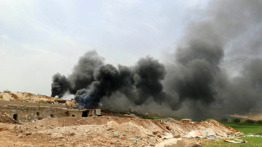 Idlib bombing