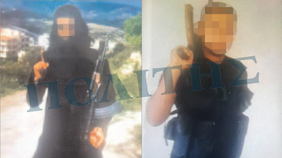 Click to enlarge Suspected ISIS fighters