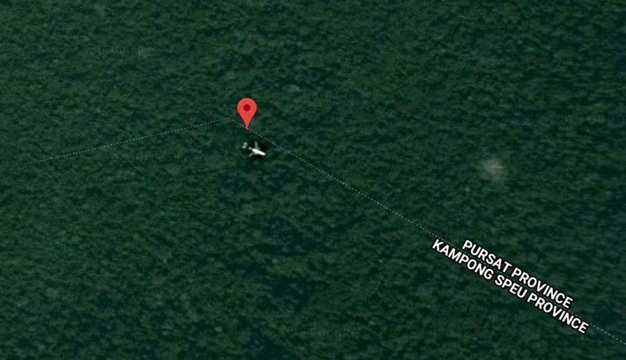 Click to enlarge Google Maps plane