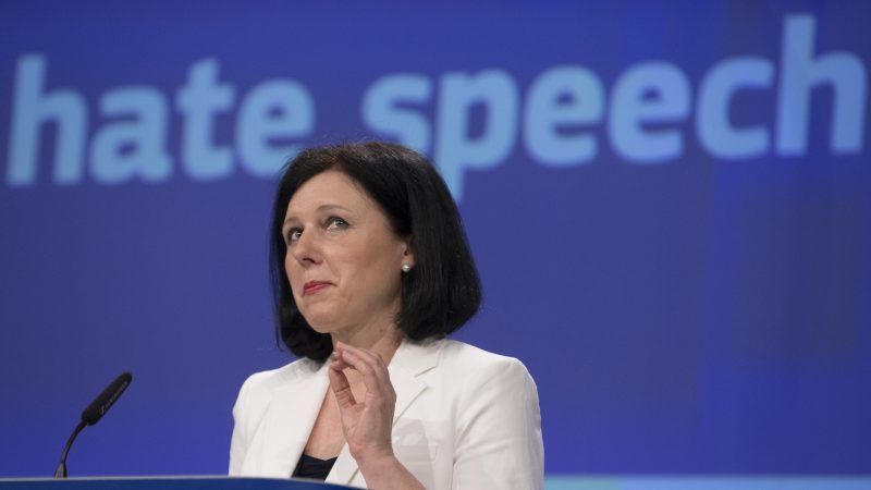Click to enlarge Vera Jourova EU commissioner