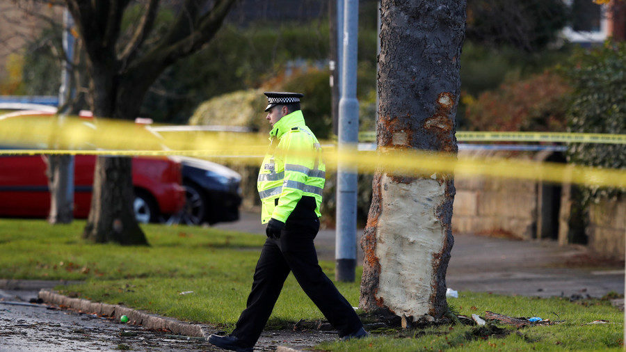 Click to enlarge crime scene