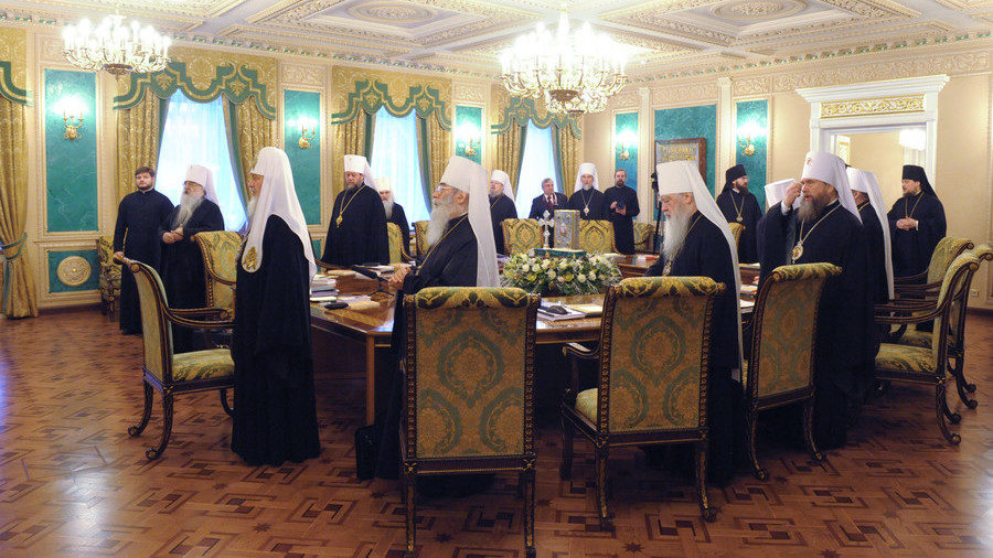 Click to enlarge Holy Synod of the Russian Orthodox Church.