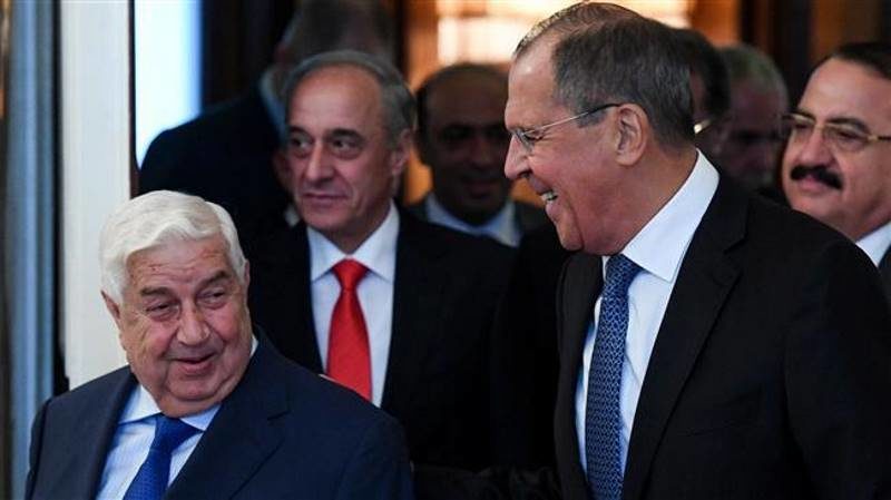 Walid Muallem Syria Lavrov