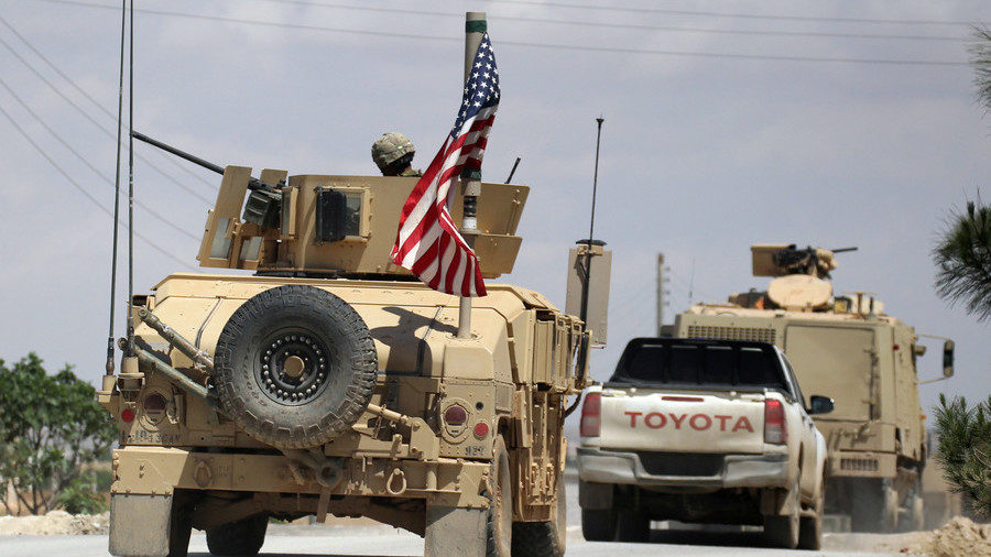Click to enlarge US troops in Syria