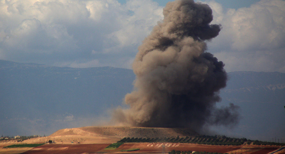 air strike Idlib