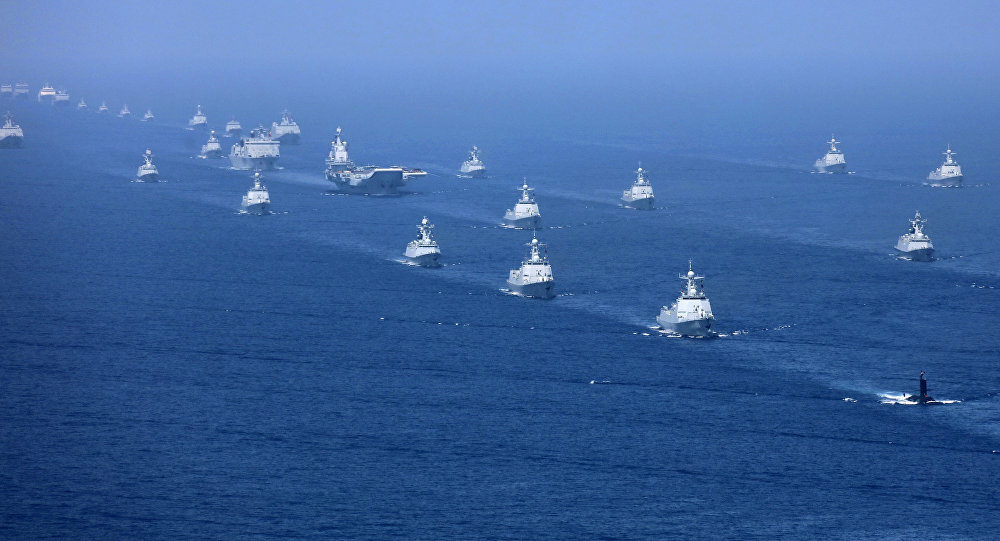 naval fleet south china sea