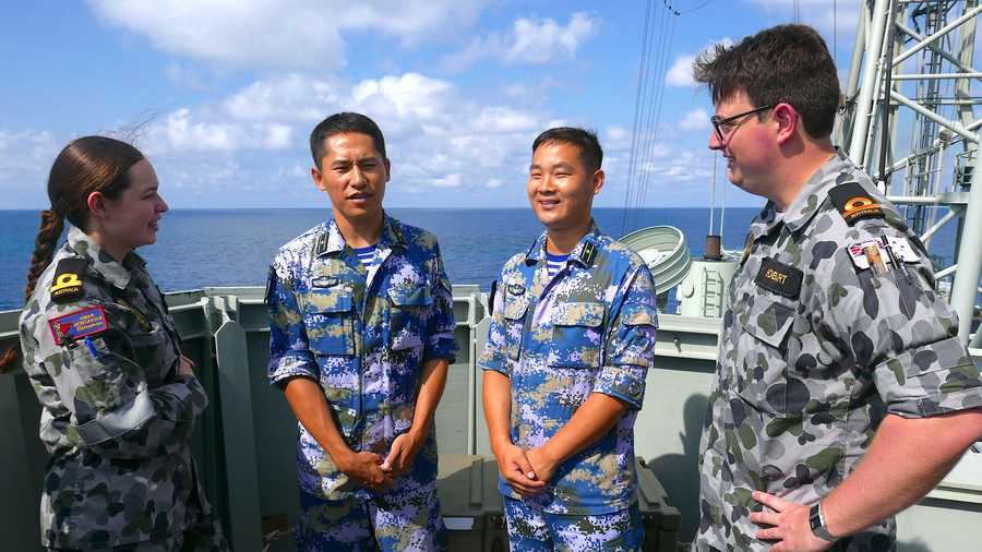 Royal Australian Navy sailors