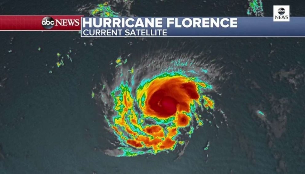 Click to enlarge Hurricane Florence