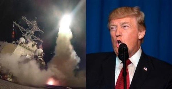 Trump missile strike military
