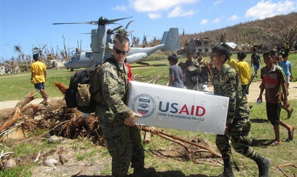 Click to enlarge US aid relief organization