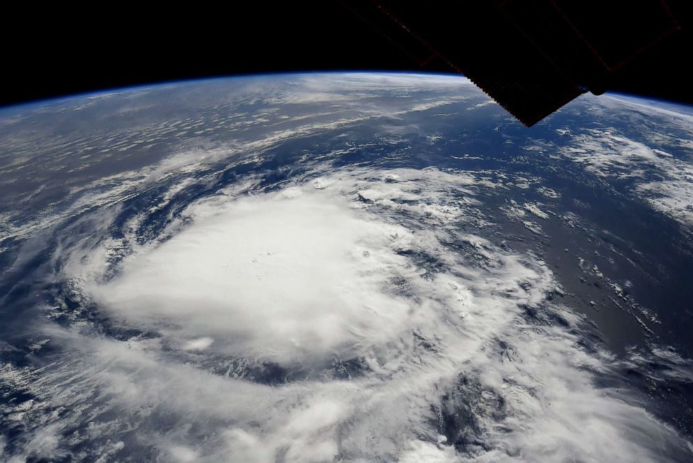 Click to enlarge Hurricane florence space station