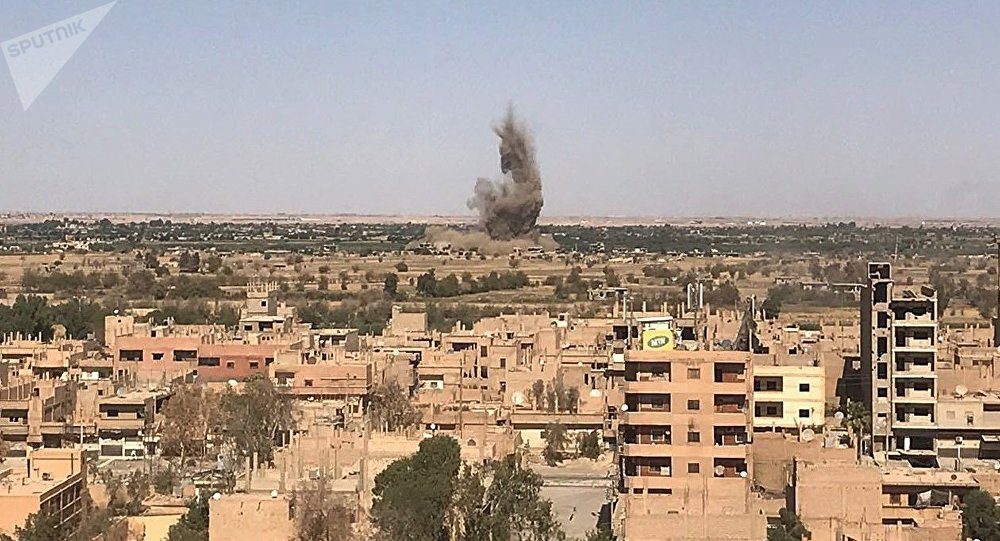 US airstrikes Deir-ez-Zor white phosphorus