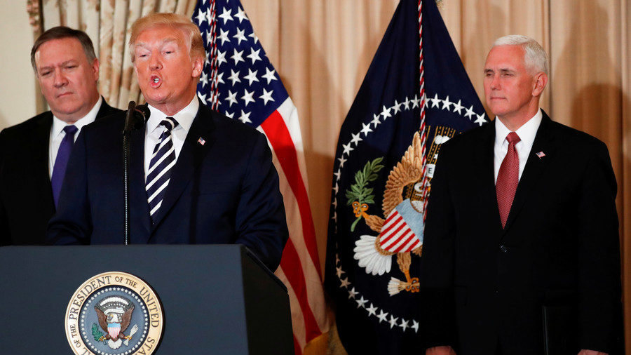 Trump, Pence, Mike Pompeo