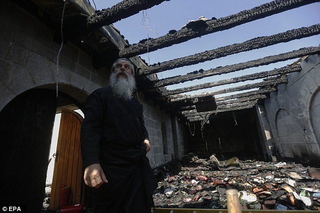 Galilee church arson attack